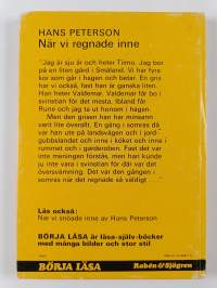 När vi regnade inne