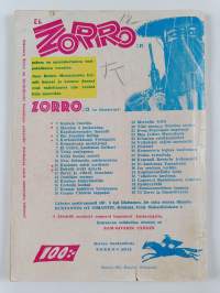 El Zorro 1/1961 : El Zorro ja timanttivaras