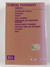 Concise guide to clinical psychiatry