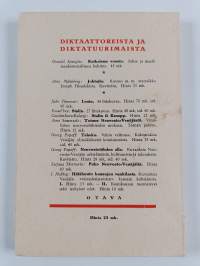 Sanomalehtimiehenä diktatuurimaissa