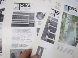 Toika - Toijalan Kaidetehdas - Kutomavälineiden hinnasto 1/1979 -tuoteluettelo