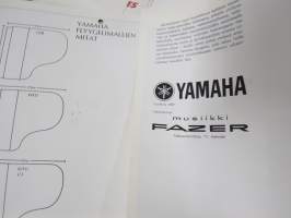 Yamaha flyygelit -tuoteluettelo