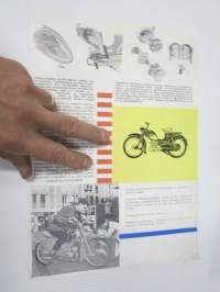 Zündapp Combinette S mopedi -myyntiesite / moped sales brochure