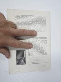 Kinoteatterikoneet (elokuvakoneet) Zeiss-Ikon / Ernemann II ja III, Hahn II, Ernemann I -esitekirjanen vuodelta 1931