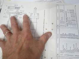Atlas-Copco Trycklufthammare typ KV Skötselinstruktion - Reservdelsförteckning -huolto-ohje