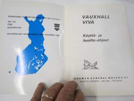 Vauxhall Viva -käyttöohjekirja