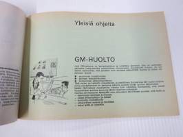 Vauxhall Viva &amp; Firenza -käyttöohjekirja