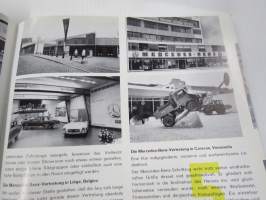 Mercedes-Benz Showroom - Einführung in die Schaufenster gestaltung -autoliikkeiden esittelytilojen järjestely, tehtaan virallinen kirjajulkaisu