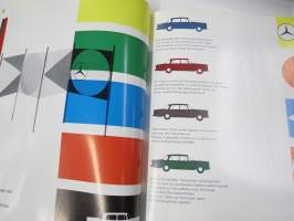 Mercedes-Benz Showroom - Einführung in die Schaufenster gestaltung -autoliikkeiden esittelytilojen järjestely, tehtaan virallinen kirjajulkaisu