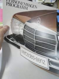 Mercedes-Benz Personenwagenprogramm 1979 -myyntiesite
