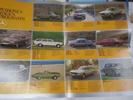 Mercedes-Benz Personenwagenprogramm 1979 -myyntiesite