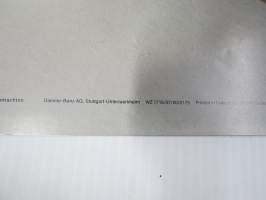 Mercedes-Benz Personenwagenprogramm 1979 -myyntiesite