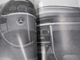 Mercedes-Benz Verkaufsinformation 1979 - Uusi S-Luokka 280 S / SE / SEL, 380 SE/SEL, 500 SE/SEL -luottamuksellinen, vain  MB-markkinointiorganisaatiossa toimiville