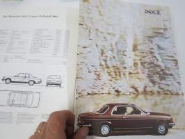 Mercedes-Benz 230 C, 280 C, 280 CE 1979 -myyntiesite