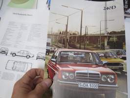 Mercedes-Benz 200 D, 240 D, 300 D 1979 -myyntiesite