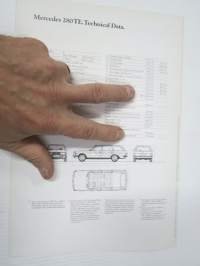 Mercedes-Benz 280 TE 1978 -myyntiesite