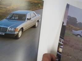 Mercedes-Benz - The New S-Class 1981 -myyntiesite