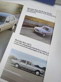 Mercedes-Benz - The New S-Class 1981 -myyntiesite
