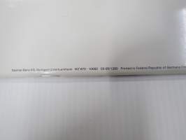 Mercedes-Benz - The New S-Class 1981 -myyntiesite