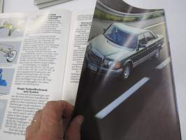 Mercedes-Benz -380 SE, 380 SEL, 500 SE, 500 SEL 1985 -myyntiesite