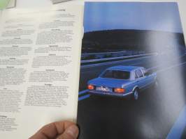 Mercedes-Benz -380 SE, 380 SEL, 500 SE, 500 SEL 1985 -myyntiesite