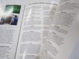 Mercedes-Benz -380 SEC, 500 SEC 1985 -myyntiesite