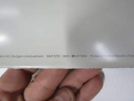 Mercedes-Benz -380 SEC, 500 SEC 1985 -myyntiesite