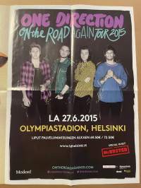 One Direction, Adam Lambert, Vampyyripäiväkirjat - Demi-lehden keskiaukeama -juliste