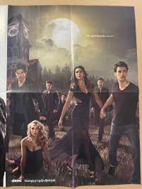 One Direction, Adam Lambert, Vampyyripäiväkirjat - Demi-lehden keskiaukeama -juliste