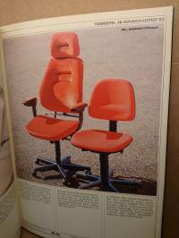 Toimisto- ja yleisötilojen kalusteet ja tarvikkeet 1988-1989