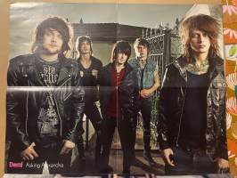 Taylor Swift, Asking Alexandria, Haloo Helsinki!, Benjamin Peltonen - Demi-lehden keskiaukeama -juliste