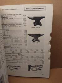 Koulutarvikehinnasto 1963-1964