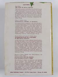 Professing sociology : studies in the life cycle of social science