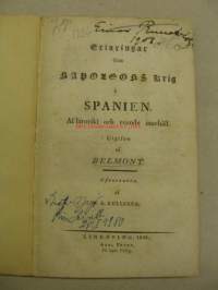 Erinringar från Napoleons krig i Spanien