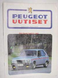 Peugeot Uutiset 1980 nr 2 -asiakaslehti