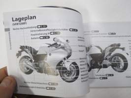Honda VFR 1200 F/FD Fahrerhandbuch -moottoripyörä, käyttöohjekirja saksaksi