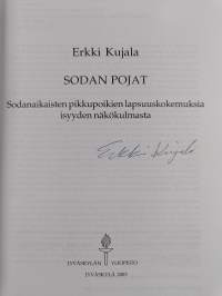 Sodan pojat : sodanaikaisten pikkupoikien lapsuuskokemuksia isyyden näkökulmasta (signeerattu)