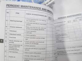 Yamaha YZF-R125 Owner´s manual -moottoripyörä, käyttöohjekirja englanniksi