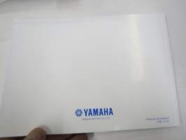 Yamaha YZF-R125 Owner´s manual -moottoripyörä, käyttöohjekirja englanniksi