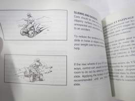 Yamaha YFM80RV Owner´s manual, Manuel du proprietaire, Manual del propietario -moottoripyörä, käyttöohjekirja englanniksi, italiaksi, espanjaksi