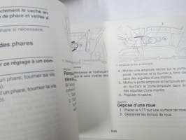 Yamaha Grizzly 550FI YFM5FGPSEY Owner´s manual, Manuel du proprietaire, Manual del propietario -mönkijä, käyttöohjekirja englanniksi, italiaksi, espanjaksi