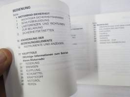 Honda VT750S Manuel du conducteur, Fahrerhandbuch, Instruktiebok -moottoripyörä, käyttöohjekirja ranska, saksa, hollanti