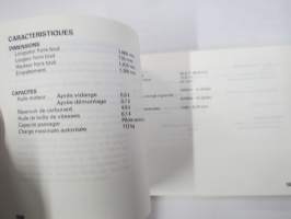 Honda NPS50 Manuel du conducteur, Fahrerhandbuch, Instruktiebok -skootteri, käyttöohjekirja ranska, saksa, hollanti