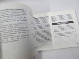 Honda NPS50 Manuel du conducteur, Fahrerhandbuch, Instruktiebok -skootteri, käyttöohjekirja ranska, saksa, hollanti