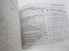 Kawasaki Versys Owner´s Manual, Manuel du proprietaire, Betribsanleitung -moottoripyörä, käyttöohjekirja englanniksi, ranskaksi, saksaksi