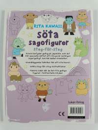 Rita Kawaii söta sagofigurer : steg-för-steg