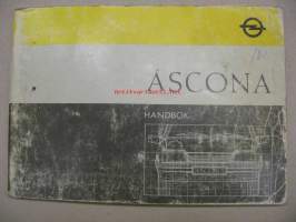 Opel Ascona -handbok 