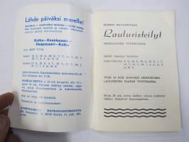 Laulukippari - M/S Ahti VI:n laulukirja