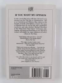 If You Want My Opinion