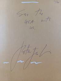 A Walk Across America (signeerattu, tekijän omiste)